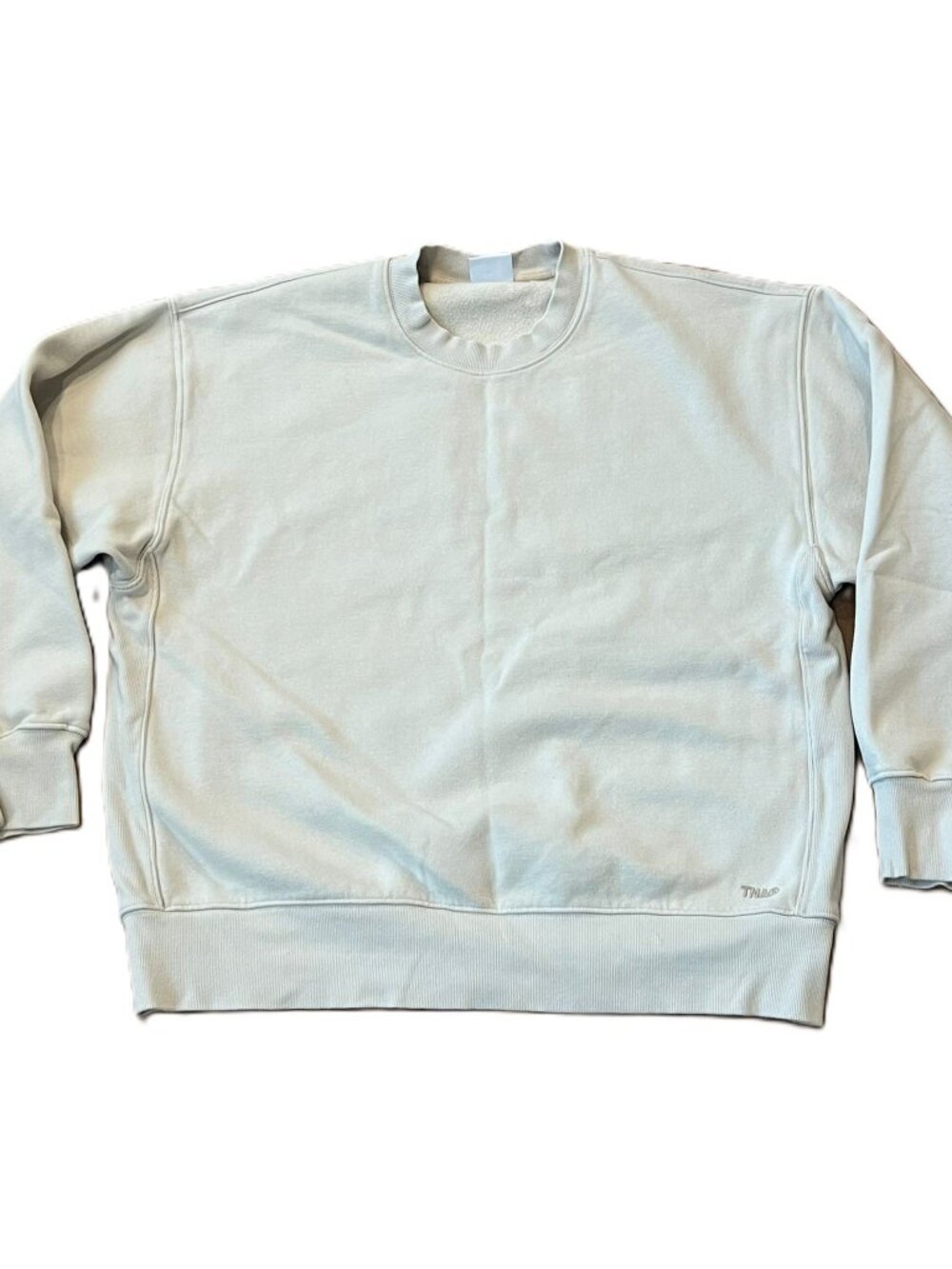 Aritzia TNA Sweatfleece Cozy Fleece Boyfriend Fit Sweatshirt Size Medium